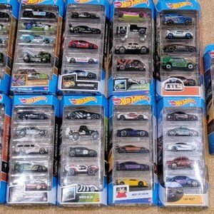 11 Hot Wheels 5 Pack Cars Lot